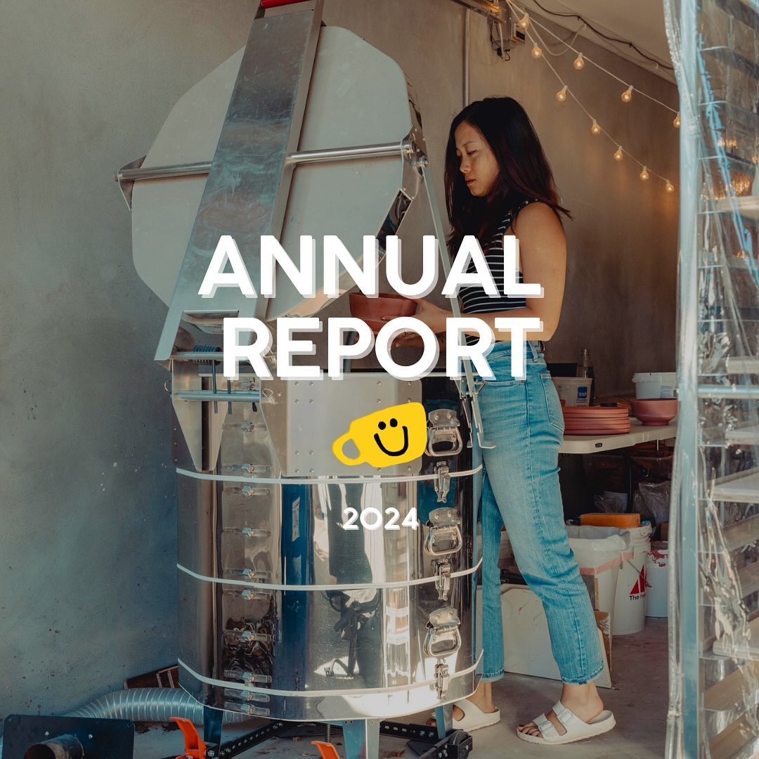 In the whirlwind of the holidays, I haven’t been able to sit down and put this together until now! But I wanted to make sure I stayed consistent with last year and deliver my 2nd Annual Report for 2024. A couple of callouts in reading the details: 

✨Highlights - Looking back, I can’t believe how much I ended up accomplishing this year! I doubled down on my 2024 goals to find more opportunities to instruct workshops and took on unexpected opportunities with large scale commissions that I would love to do more of in 2025. 

💸 Expenses - Without the start up costs of the home studio and community studio membership fees, YoY expenses were significantly lower. Shifting my highest expense category to Materials, mainly for clay and glaze. Raw material costs unfortunately increased by 10-20% YoY. Lastly, consistent with last year’s report, labor is not included in these expense calculations.

📈 Sales - While Markets is still my highest sales category, my YoY growth largely came from Workshops (+668%), going from instructing 1 workshop in 2023 to 10 workshops in 2024. I also noticed, the majority of my sales in 2023 came from 4 months, which lined up with markets & commission deposits, whereas my sales in 2024 were more consistently spread across 9 months.

📱Social - As I worked on scaling my business in 2024, one thing I struggled with was content creation in order drive a strong social presence. In this report, I saw how stagnant my account has become. While my follower count does not determine the worth of my art and skill, I do want to take on a new challenge of growing my online community, as well as my local network. 

🏃🏻‍♀️2025 Goals - Looking ahead, I am focused on time management, mindfullness, and reducing burnout. This will help me stay creative and engaged, giving me the capacity & headspace to take on the bigger projects I look forward to doing! 

And with that, I wanted to extend a huge thank you to everyone for another amazing year 🫰🏻
Thank you for allowing Hey Hey Ceramics to bring you joy. I am eternally grateful for this community and my support system. 

Here’s to 2025! 🥂

As always, feel free to reach out with any questions!